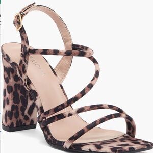 Leopard print heels
